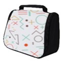 Mathematics Geometry Geometric Shape Euclidean Pattern Full Print Travel Pouch (Small) View1