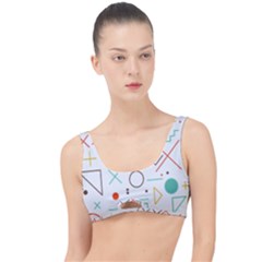 Mathematics Geometry Geometric Shape Euclidean Pattern The Little Details Bikini Top by Sapixe