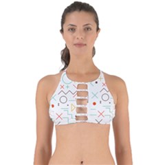 Mathematics Geometry Geometric Shape Euclidean Pattern Perfectly Cut Out Bikini Top by Sapixe