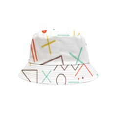 Mathematics Geometry Geometric Shape Euclidean Pattern Bucket Hat (kids) by Sapixe