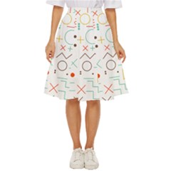 Mathematics Geometry Geometric Shape Euclidean Pattern Classic Short Skirt by Sapixe