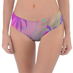 Palm-trees Reversible Classic Bikini Bottoms by nateshop