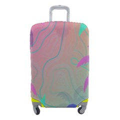 Palm-trees Luggage Cover (small) by nateshop