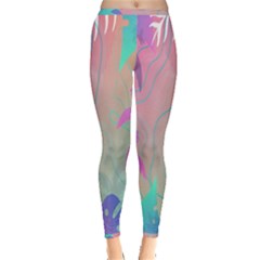 Palm-trees Inside Out Leggings by nateshop