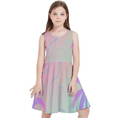 Palm-trees Kids  Skater Dress