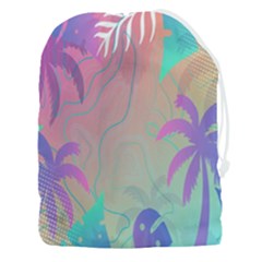 Palm-trees Drawstring Pouch (3xl) by nateshop