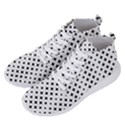 Pattern-whit Star Black Men s Lightweight High Top Sneakers View2