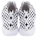 Pattern-whit Star Black Men s Lightweight High Top Sneakers View4