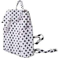 Pattern-whit Star Black Buckle Everyday Backpack by nateshop