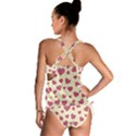 Valentine Flat Love Hearts Design Romantic Tankini Set View2