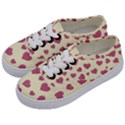 Valentine Flat Love Hearts Design Romantic Kids  Classic Low Top Sneakers View2