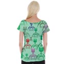 Bacteriophage Virus Army Cap Sleeve Top View2