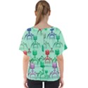 Bacteriophage Virus Army V-Neck Dolman Drape Top View2