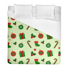 Illustration Festive Background Holiday Background Duvet Cover (full/ Double Size) by Amaryn4rt