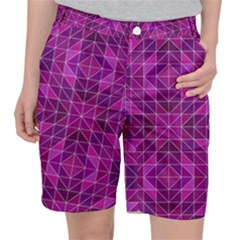 Purple-art Pocket Shorts by nateshop