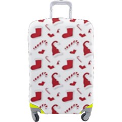 Christmas Template Advent Cap Luggage Cover (large) by Amaryn4rt