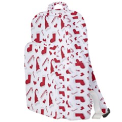 Christmas Template Advent Cap Double Compartment Backpack by Amaryn4rt