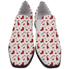 Christmas Template Advent Cap Women Slip On Heel Loafers by Amaryn4rt