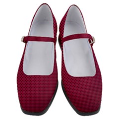 Red-draft Women s Mary Jane Shoes by nateshop