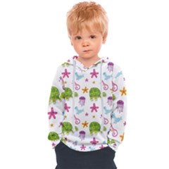 Turtles Animals Sea Life Kids  Overhead Hoodie by Amaryn4rt