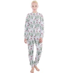 Illustration Flower Floral Design Pattern Women s Lounge Set by Amaryn4rt