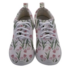 Illustration Flower Floral Design Pattern Athletic Shoes by Amaryn4rt