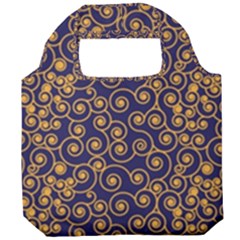 Pattern Illustration Spiral Pattern Texture Fractal Foldable Grocery Recycle Bag