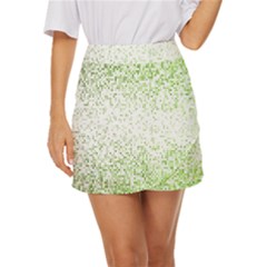 Square Mini Front Wrap Skirt by nateshop