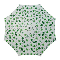 Christmas Trees Pattern Design Pattern Golf Umbrellas by Amaryn4rt