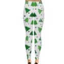 Christmas Trees Pattern Design Pattern Leggings  View2