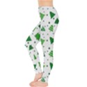 Christmas Trees Pattern Design Pattern Leggings  View3