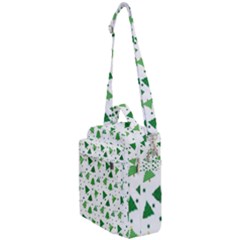 Christmas Trees Pattern Design Pattern Crossbody Day Bag by Amaryn4rt