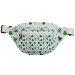 Christmas Trees Pattern Design Pattern Fanny Pack by Amaryn4rt