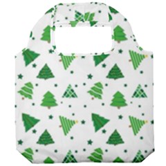 Christmas Trees Pattern Design Pattern Foldable Grocery Recycle Bag