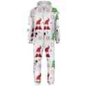 Santa Claus Snowman Christmas Xmas Hooded Jumpsuit (Men) View1