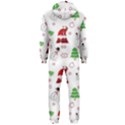 Santa Claus Snowman Christmas Xmas Hooded Jumpsuit (Men) View2