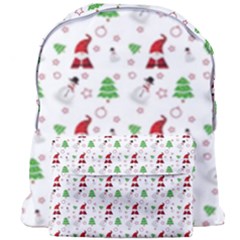 Santa Claus Snowman Christmas Xmas Giant Full Print Backpack