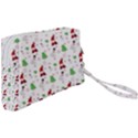 Santa Claus Snowman Christmas Xmas Wristlet Pouch Bag (Small) View2