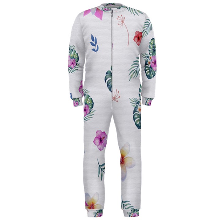 Template-flower OnePiece Jumpsuit (Men)