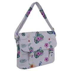 Template-flower Buckle Messenger Bag by nateshop