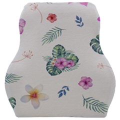 Template-flower Car Seat Velour Cushion  by nateshop