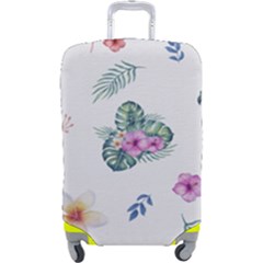 Template-flower Luggage Cover (large) by nateshop