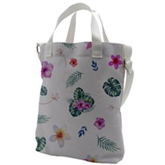 Template-flower Canvas Messenger Bag by nateshop