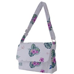 Template-flower Full Print Messenger Bag (s) by nateshop