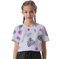 Template-flower Kids  Basic Tee by nateshop