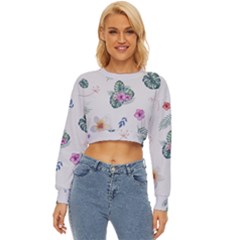 Template-flower Lightweight Long Sleeve Sweatshirt by nateshop