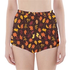 Thanksgiving High-waisted Bikini Bottoms by nateshop