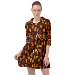 Thanksgiving Mini Skater Shirt Dress