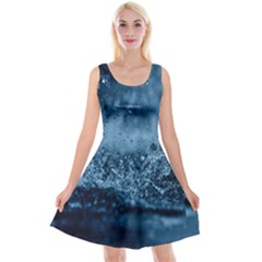 Water-water Reversible Velvet Sleeveless Dress by nateshop