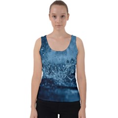 Water-water Velvet Tank Top by nateshop